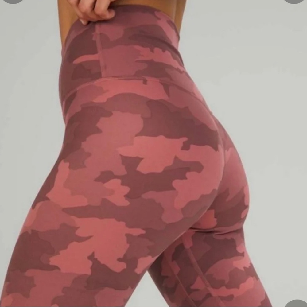 Lululemon Align leggings camo